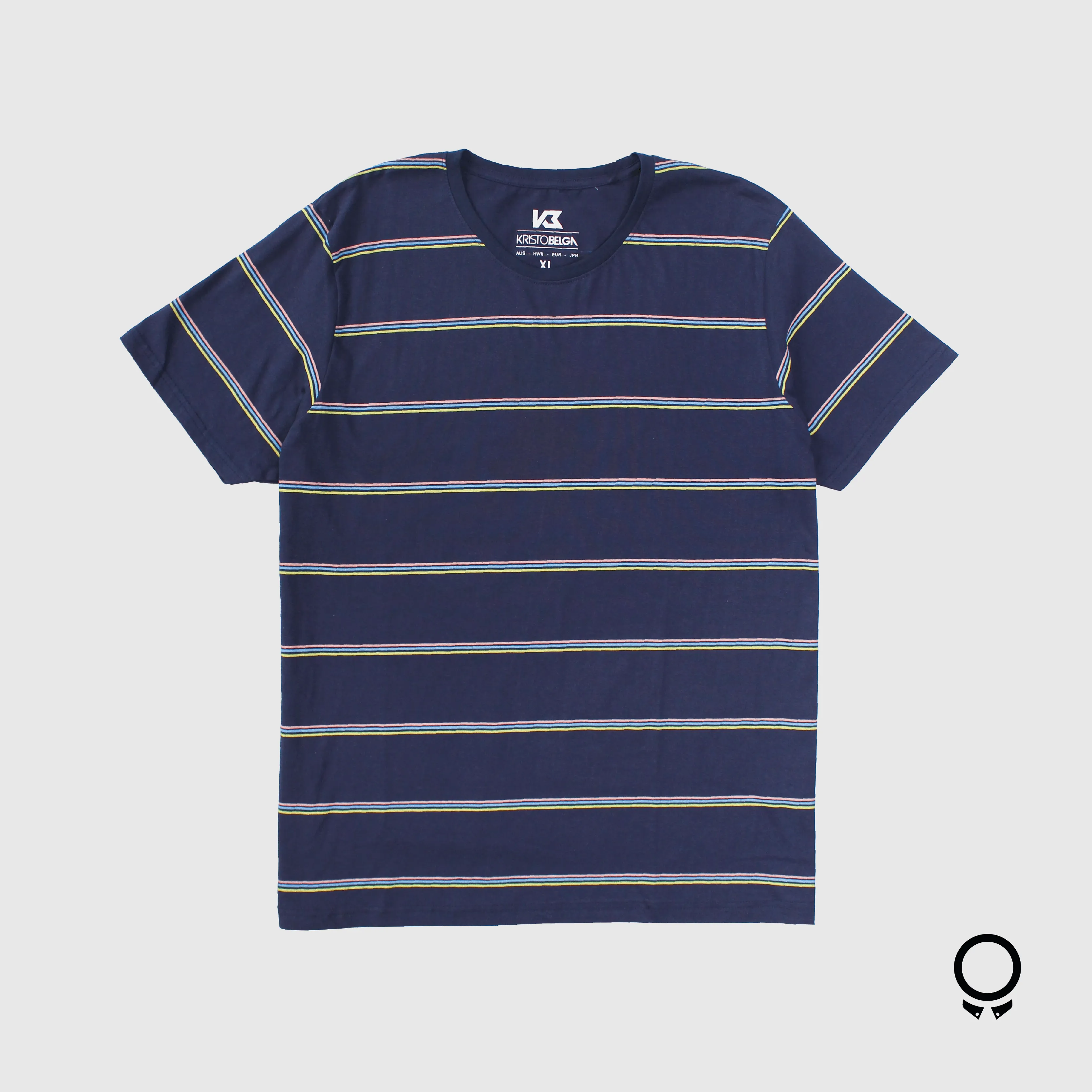 REMERA KRISTOBELGA RAYADA AZUL SEVILLA