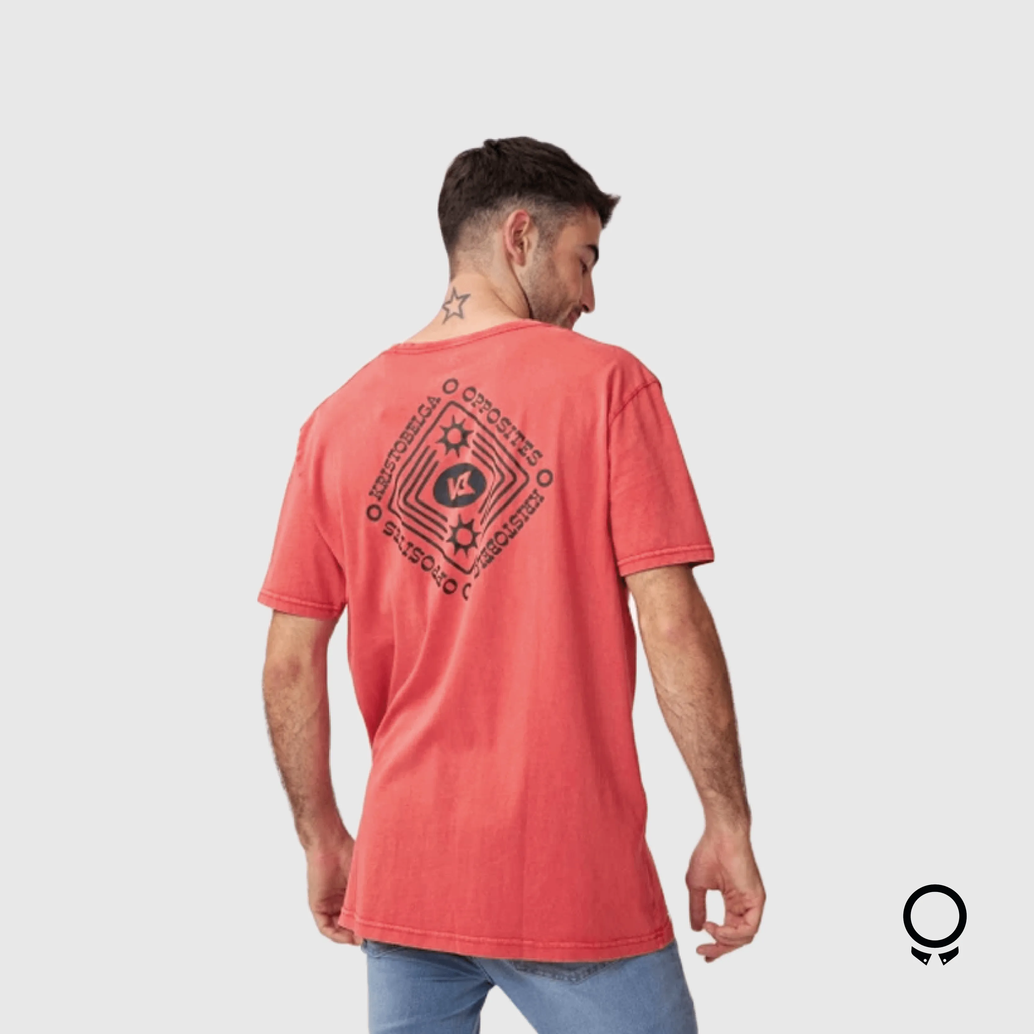 REMERA ESTAMPADA KRISTOBELGA NANTES ROJA