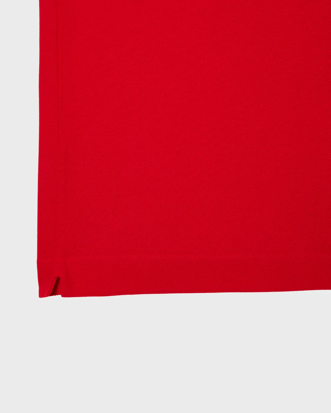 REMERA CUELLO POLO LACOSTE ROJA