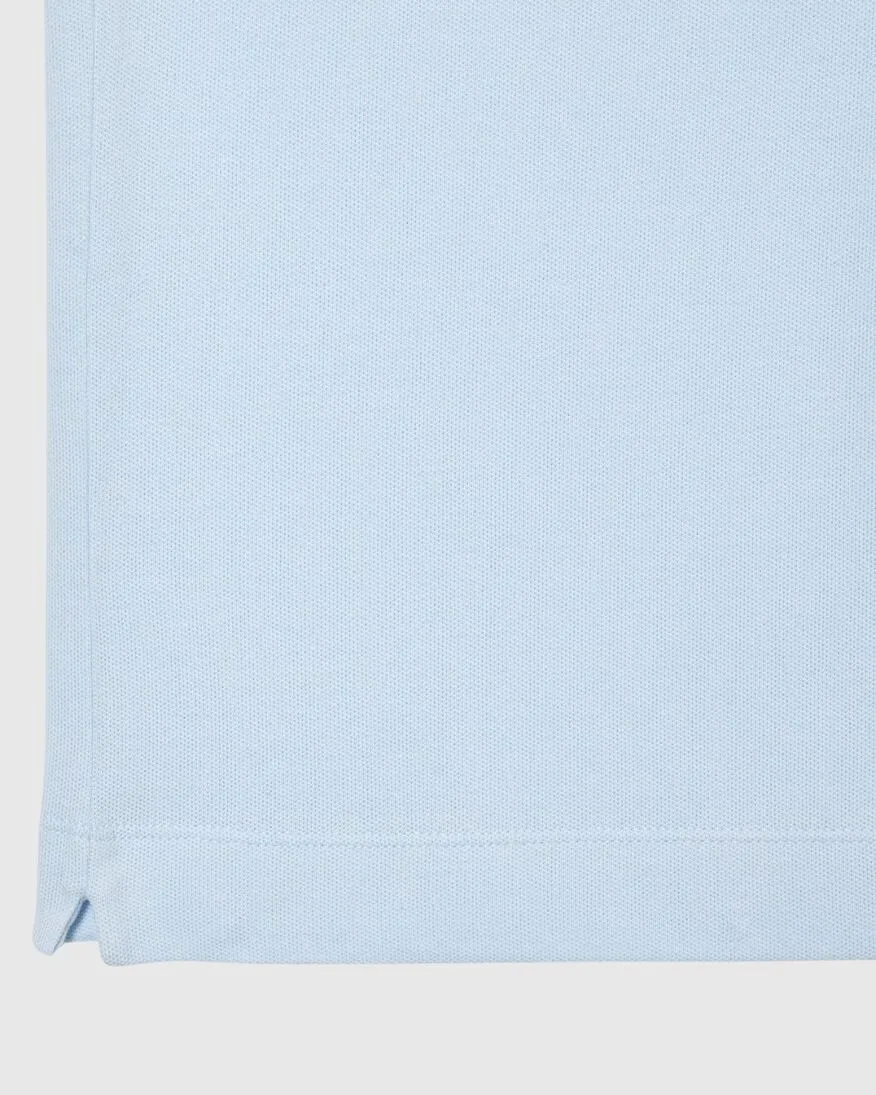 REMERA LACOSTE POLO PARIS CELESTE