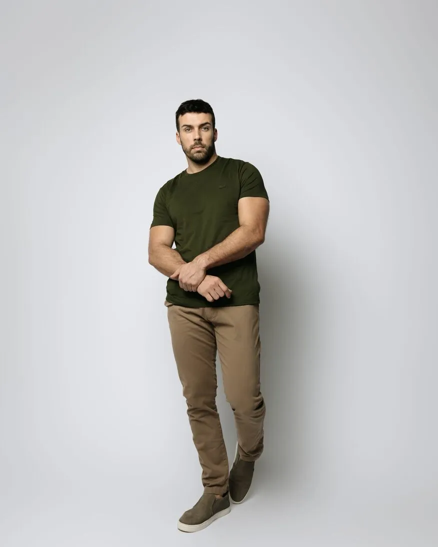 PANTALON CHINO LIBERATO BASICS KAKHI