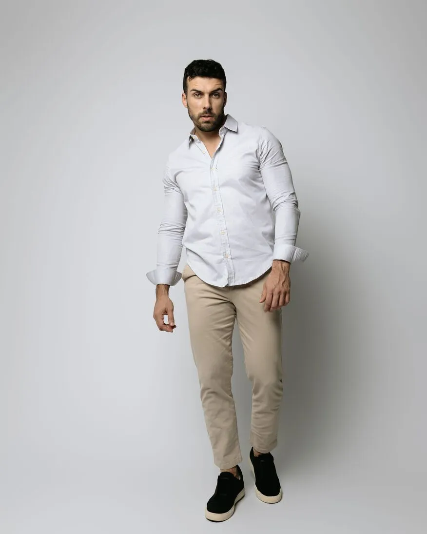 PANTALON CHINO LIBERATO BASICS BEIGE