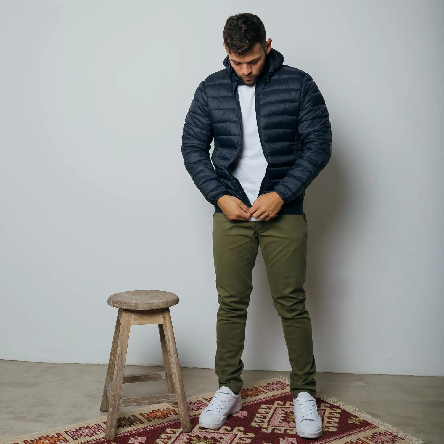 PANTALON CHINO LIBERATO BASICS VERDE