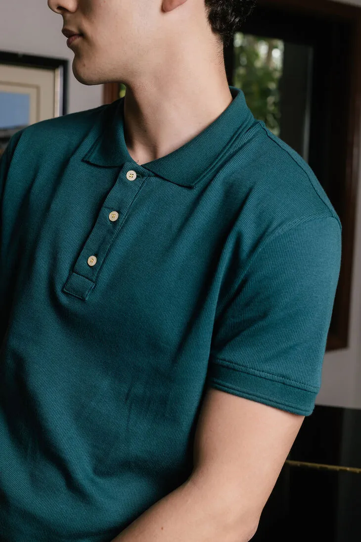REMERA LIBERATO BASICS POLO VERDE