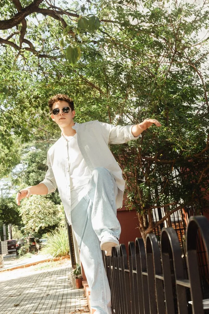 CAMISA LIBERATO BASICS MAO MANGAS LARGAS RAYAS VERDE