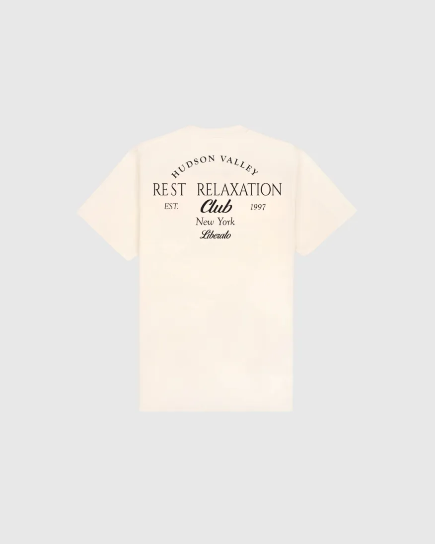 REMERA LIBERATO BASICS REGULAR FIT  BEIGE RELAXATION