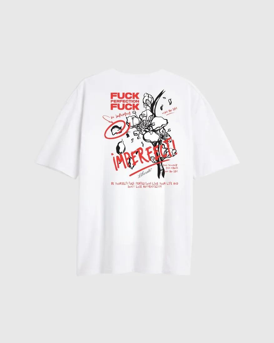 REMERA LIBERATO PREMIUM 250GSM OVERSIZE MARFIL IMPERFEC