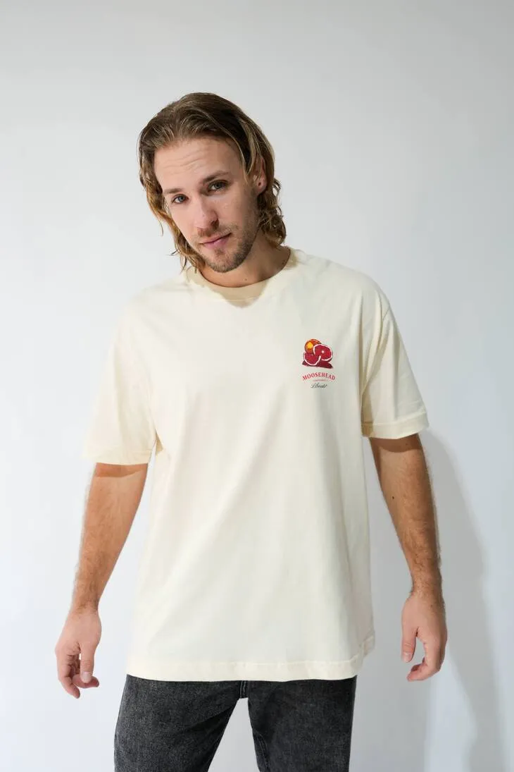 REMERA LIBERATO OVERSIZE BEIGE MOOSEHEAD