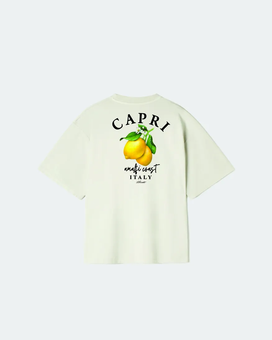 REMERA LIBERATO OVERSIZE BEIGE CAPRI
