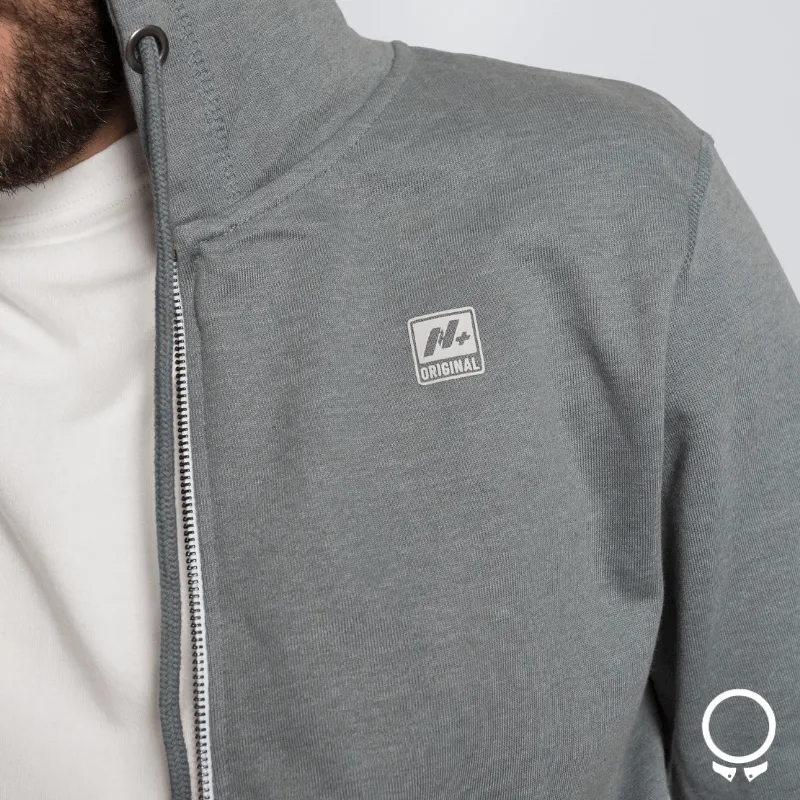 CAMPERA N+ CON CIERRE ALEX DARK GREY