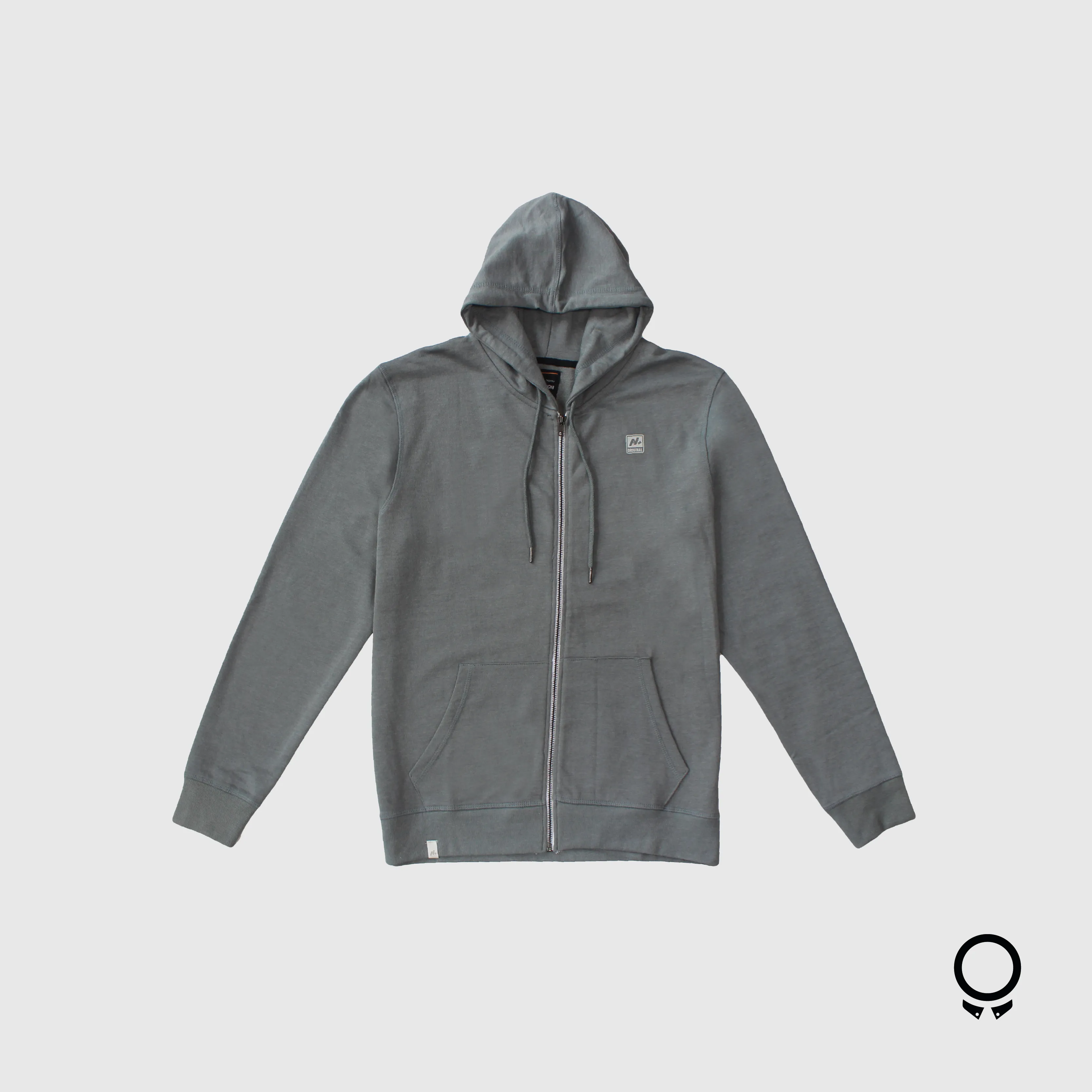 CAMPERA N+ CON CIERRE ALEX DARK GREY