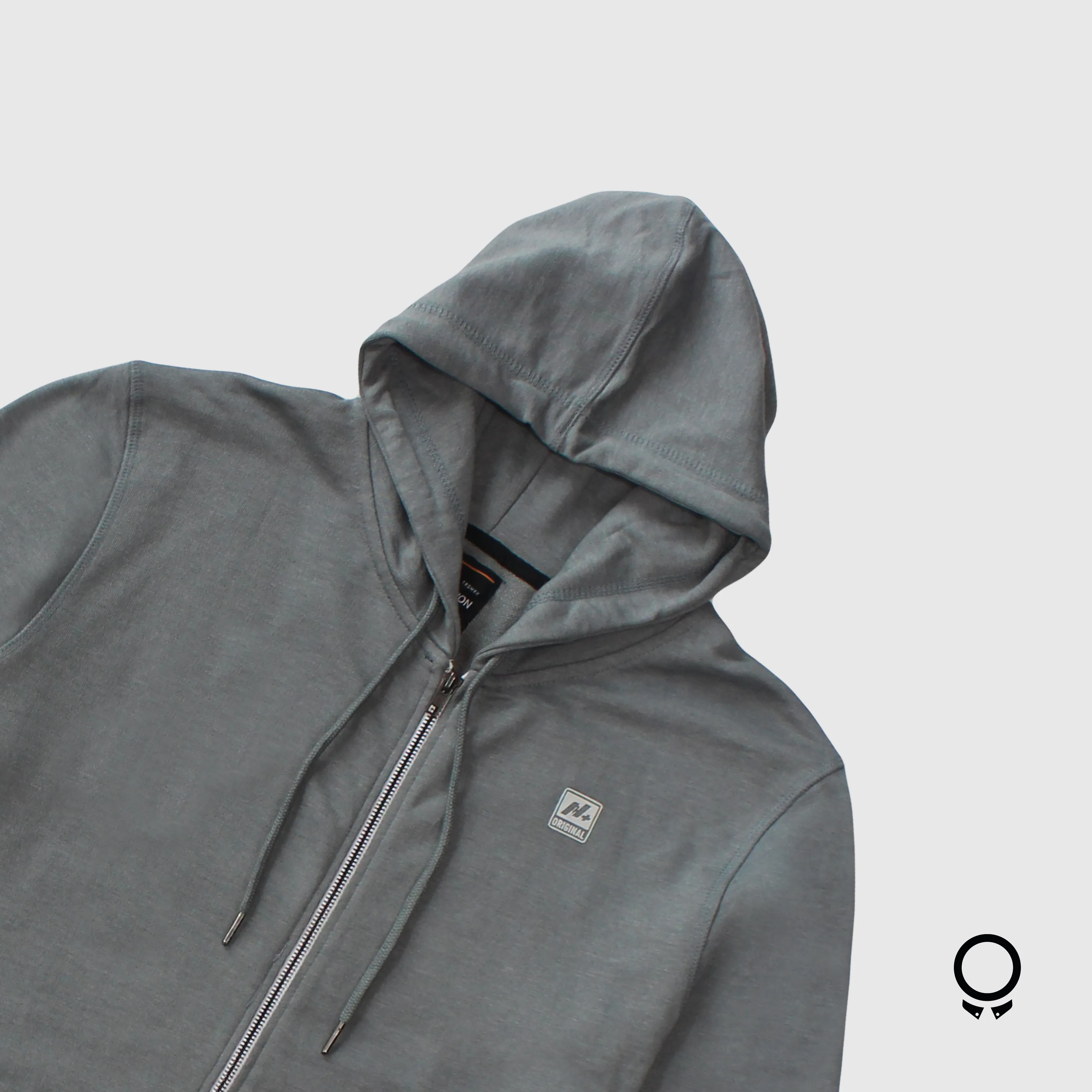 CAMPERA N+ CON CIERRE ALEX DARK GREY
