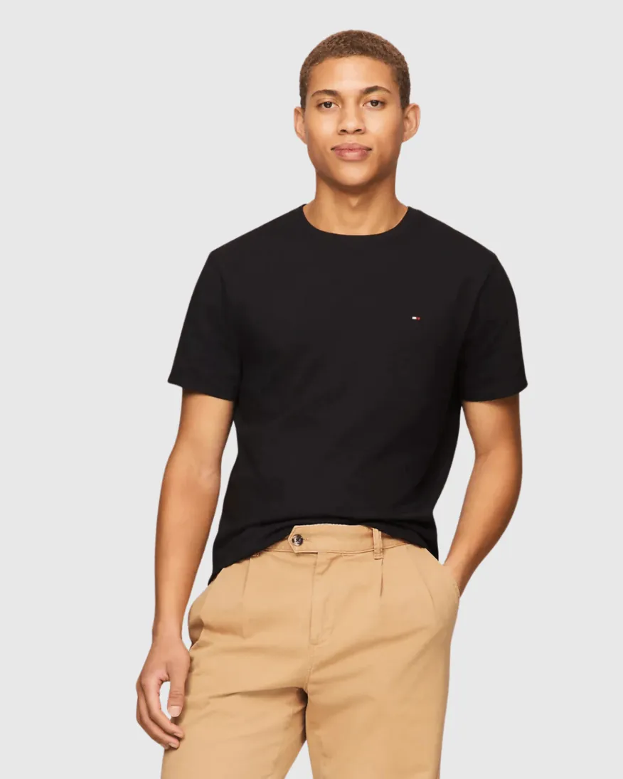REMERA TOMMY HILFIGER NEGRA