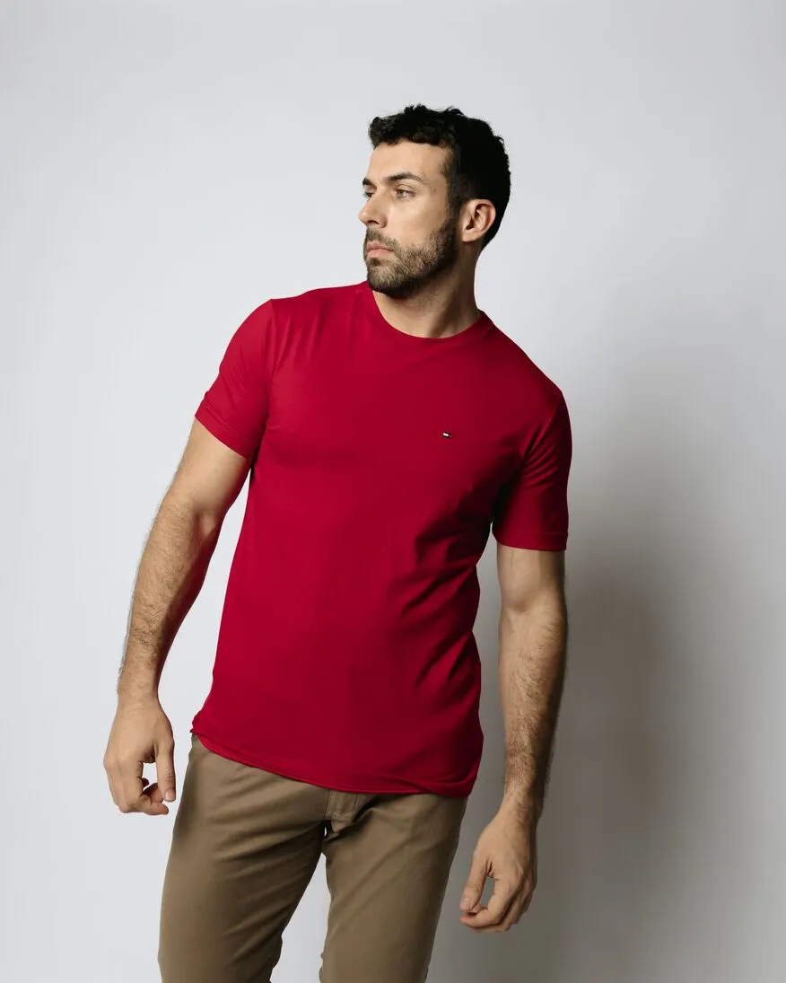 REMERA TOMMY HILFIGER ROJA