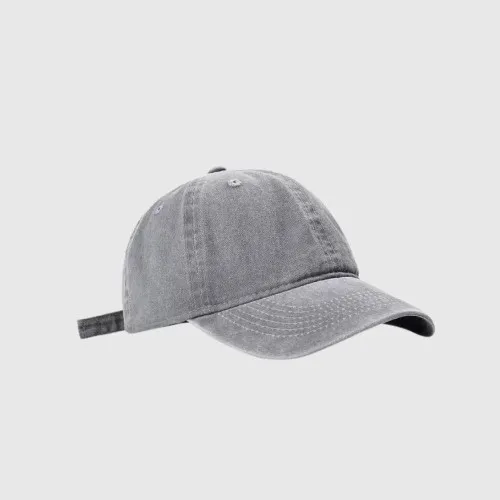 GORRA AH LAVADO GRIS