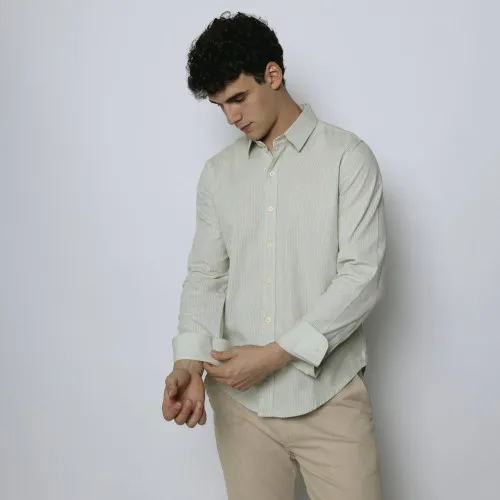 CAMISA LIBERATO BASICS MANGAS LARGAS VERDE
