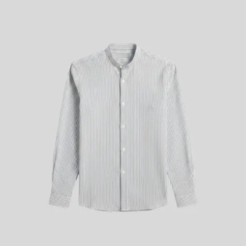CAMISA LIBERATO BASICS MAO MANGAS LARGAS RAYAS NEGRAS