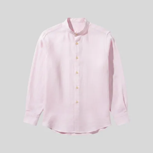 CAMISA LIBERATO BASICS MAO MANGAS LARGAS ROSADA FANTASIA