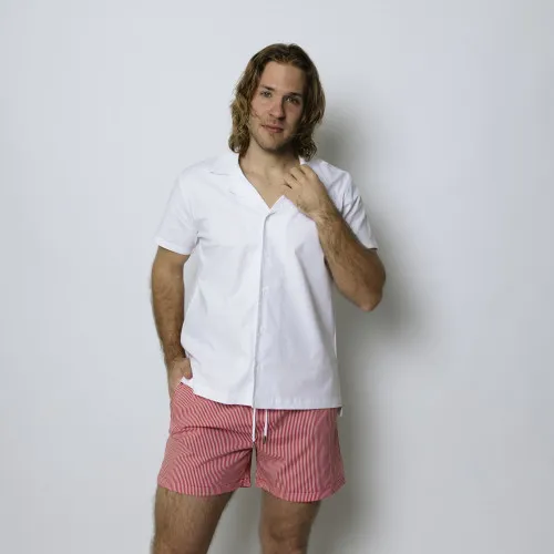CAMISA LIBERATO PLAYERA BLANCA