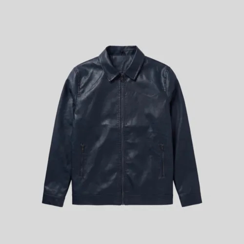 CAMPERA LIBERATO ECO CUERO NEGRO
