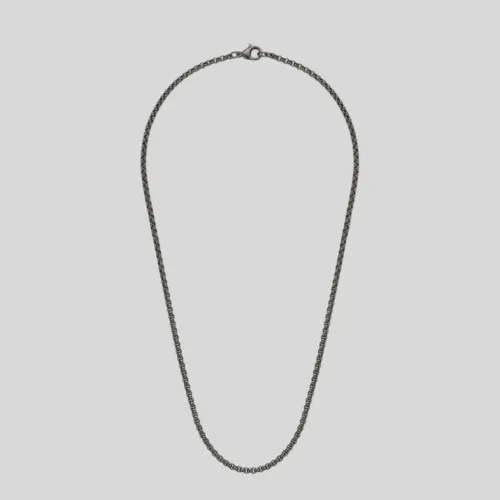 COLLAR LIBERATO DE ACERO PLATEADO