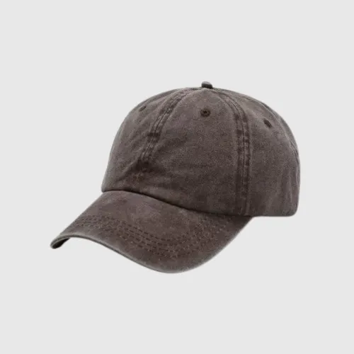 GORRA AH LAVADO MARRON