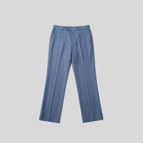 PANT DE VESTIR PERRY ELLIS GRIS AZUL