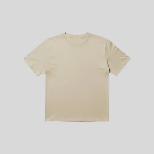 REMERA LIBERATO BASICS OVERSIZE BEIGE