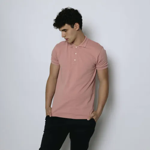 REMERA POLO LIBERATO ROSADA