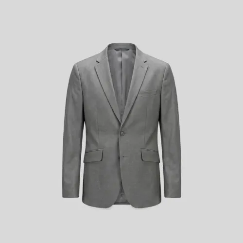SACO SPORT PERRY ELLIS GRIS CLARO