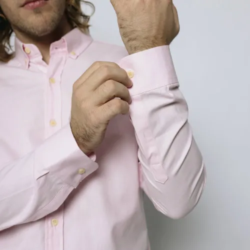 CAMISA LIBERATO MANGAS LARGAS ROSADA