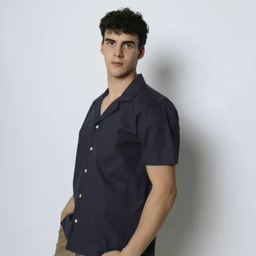 CAMISA LIBERATO PLAYERA AZUL
