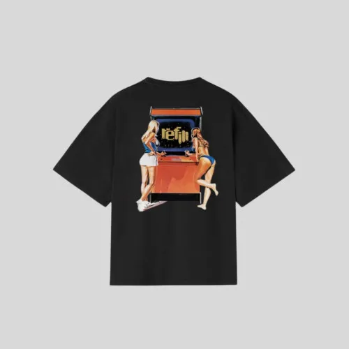REMERA LIBERATO BASICS OVERSIZE NEGRA STREET FORMULA