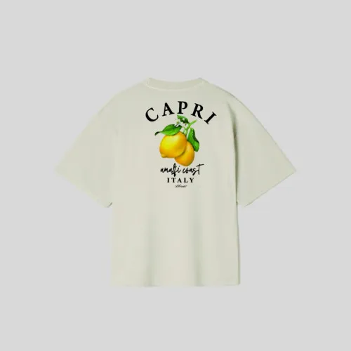 REMERA LIBERATO OVERSIZE BEIGE CAPRI