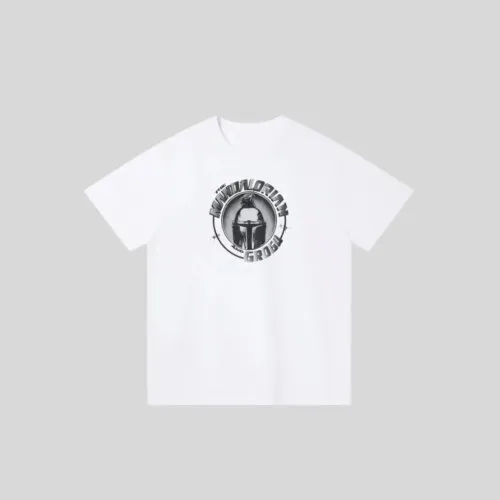 REMERA LIBERATO OVERSIZE BLANCA THE MANDALORIAN ANDE GROGU