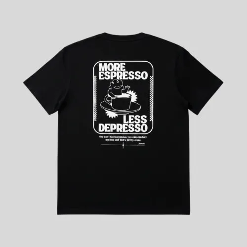 REMERA LIBERATO OVERSIZE NEGRA MORE ESPRESSO