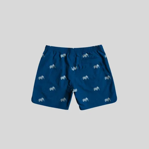 SHORT DE BAÑO AZUL ELEFANTES