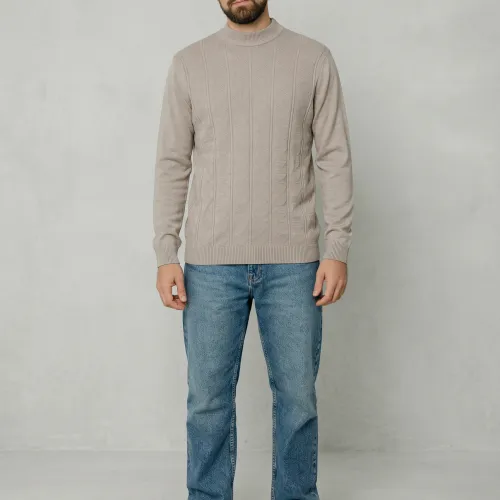SWEATER LIBERATO CUELLO REDONDO BEIGE