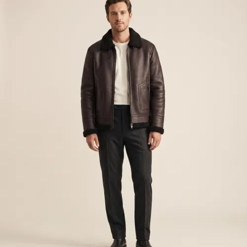 CAMPERA GAMULAN LIBERATO MARRON