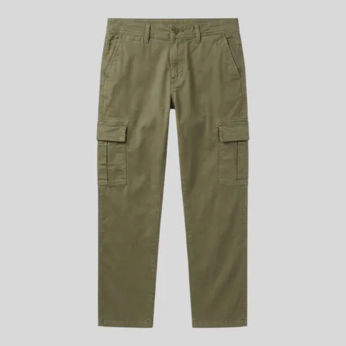 PANTALON CARGO LIBERATO BASICS VERDE