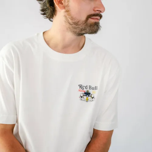 REMERA LIBERATO MARFIL RED BULL RACING