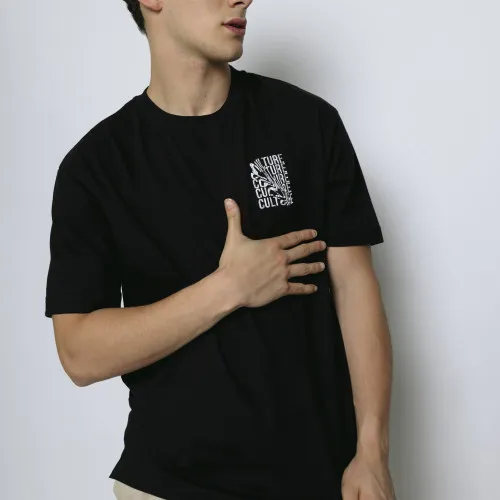 REMERA LIBERATO PREMIUM 250GSM OVERSIZE NEGRA CULTURE