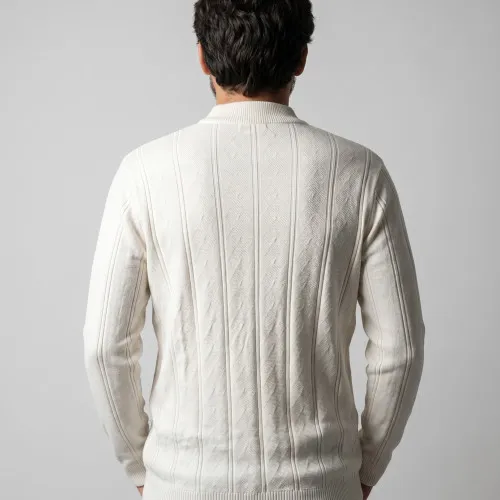 SWEATER LIBERATO CUELLO REDONDO BLANCO
