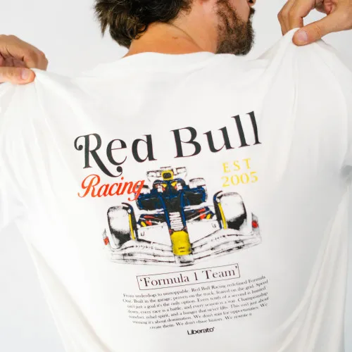 REMERA LIBERATO MARFIL RED BULL RACING