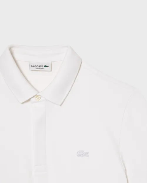 REMERA LACOSTE PARIS POLO BLANCA