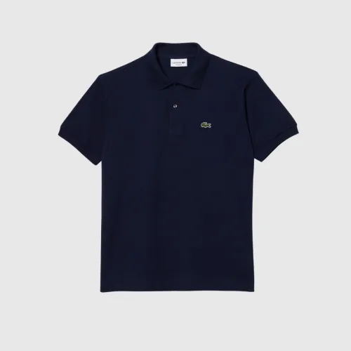 REMERA CUELLO POLO LACOSTE AZUL MARINO