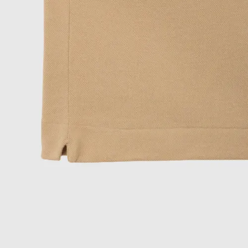 REMERA LACOSTE POLO BEIGE