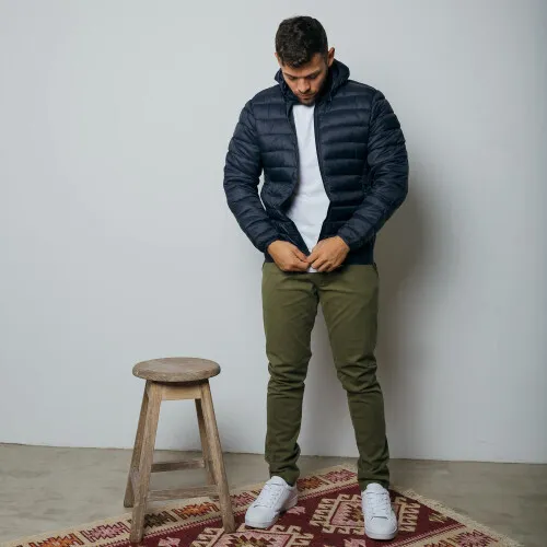 PANTALON CHINO LIBERATO BASICS VERDE