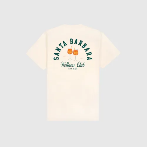 REMERA LIBERATO BASICS REGULAR FIT BEIGE SANTA BARBARA WELLNESS CLUB