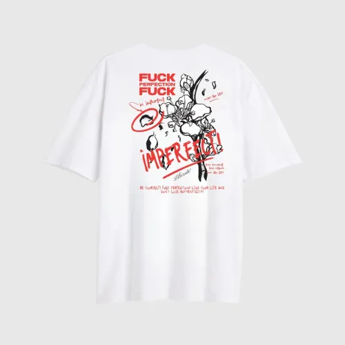 REMERA LIBERATO PREMIUM 250GSM OVERSIZE MARFIL IMPERFEC